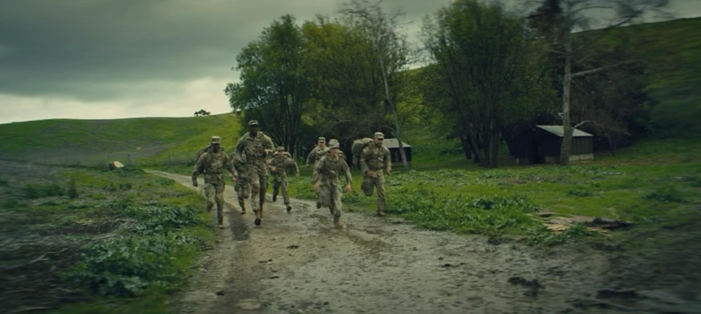 Army campaign frame 1 by cinematographer Cayne Tucker