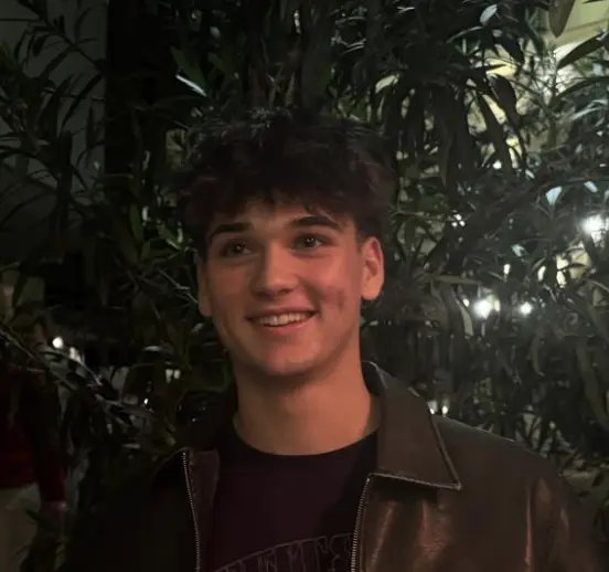 man in black button-up shirt