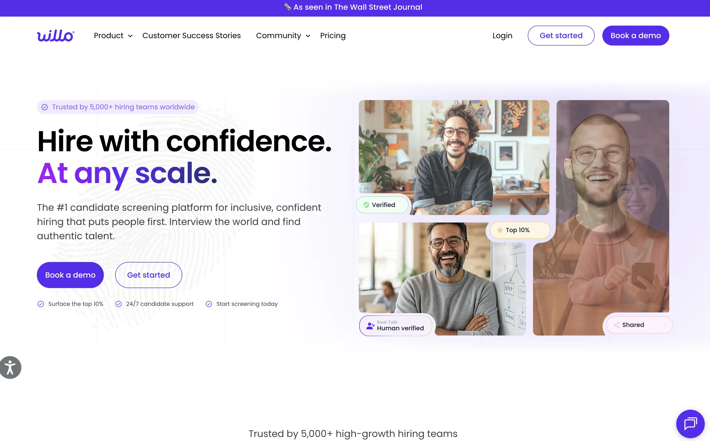 Willo Homepage