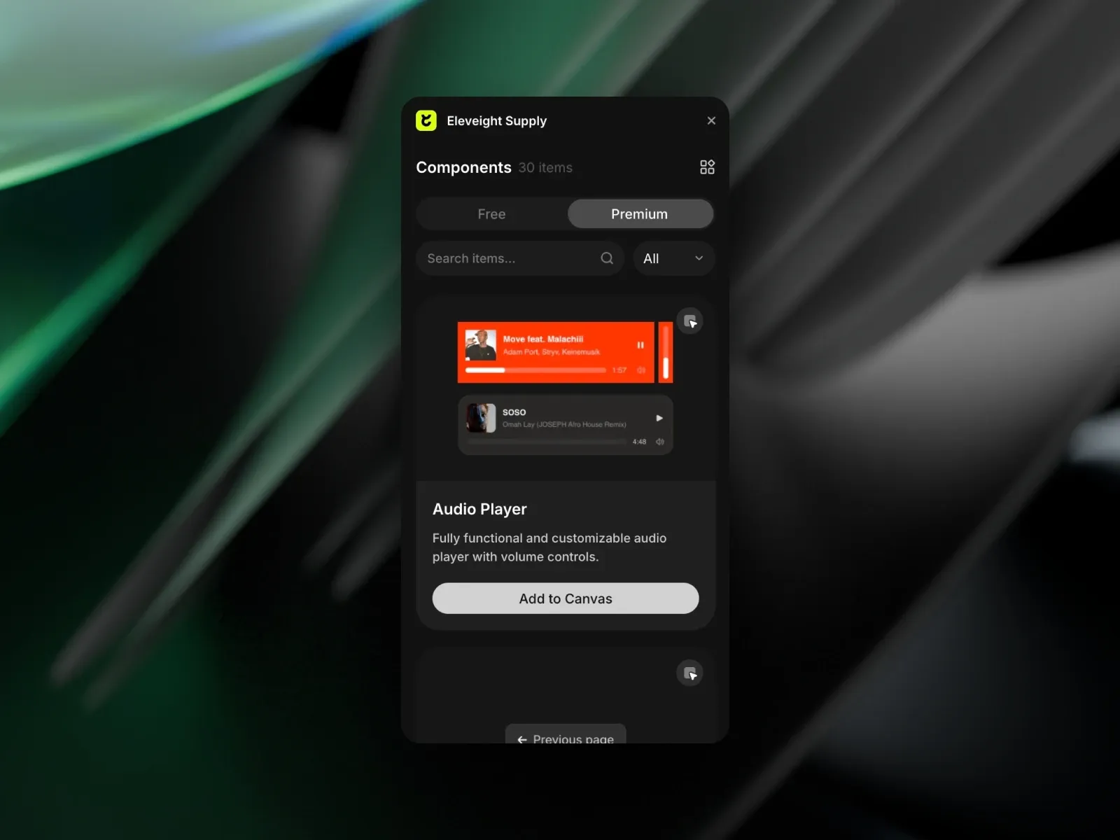Eleveight Supply framer plugins