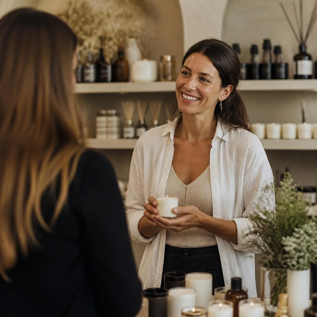 Rendez-vous commercial en boutique