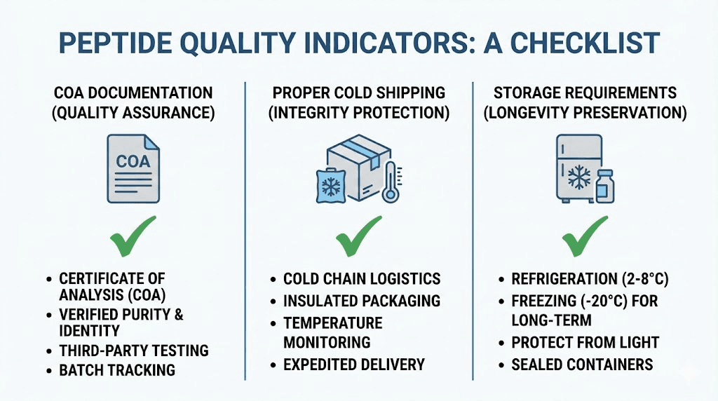 How to verify DSIP peptide quality and authenticity