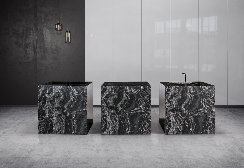 Cube Modul Designerküche von Faber & Söhne aus Stuttgart