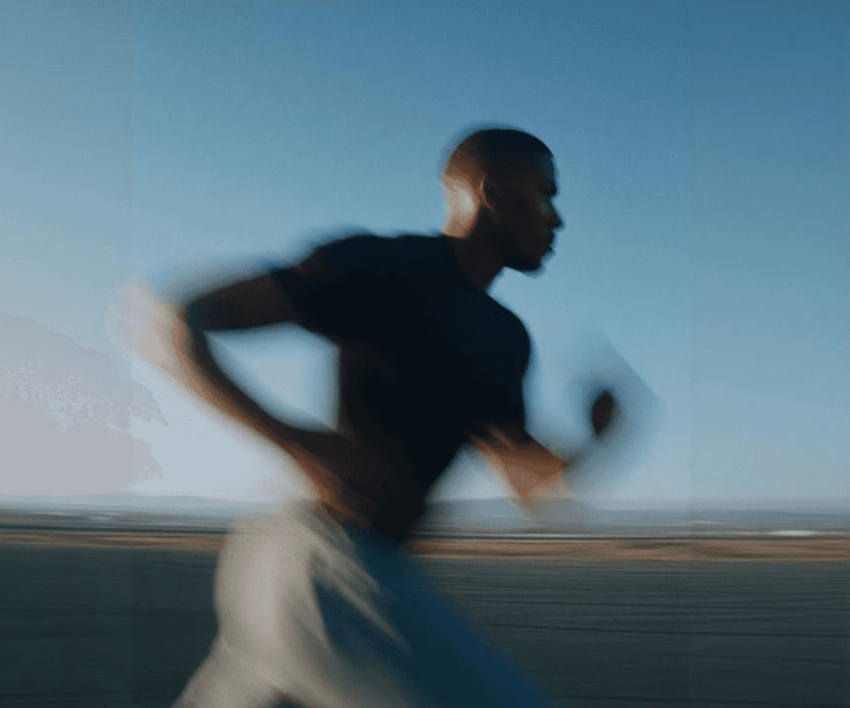 Runner in Motion