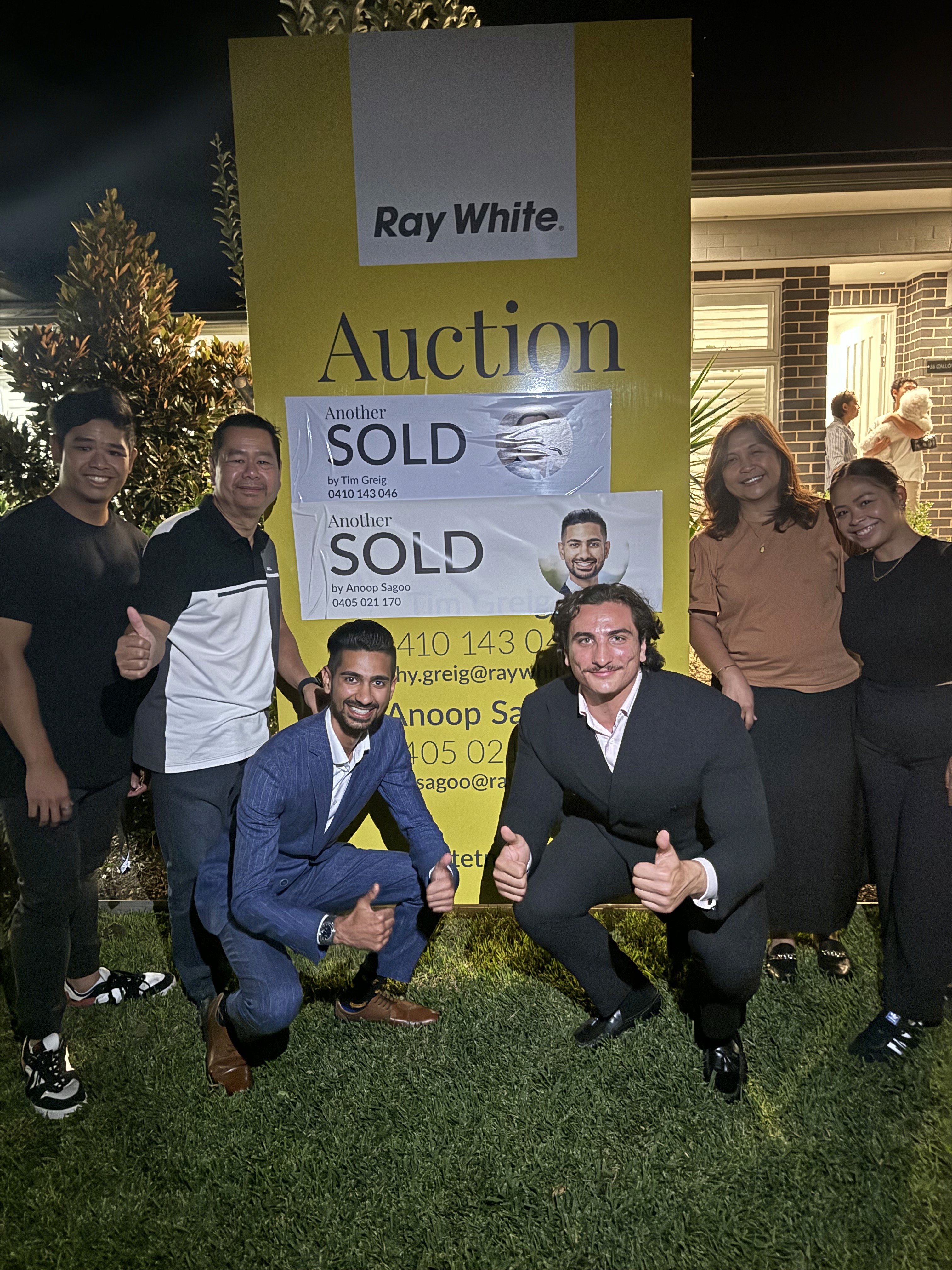 Residential sales career moment