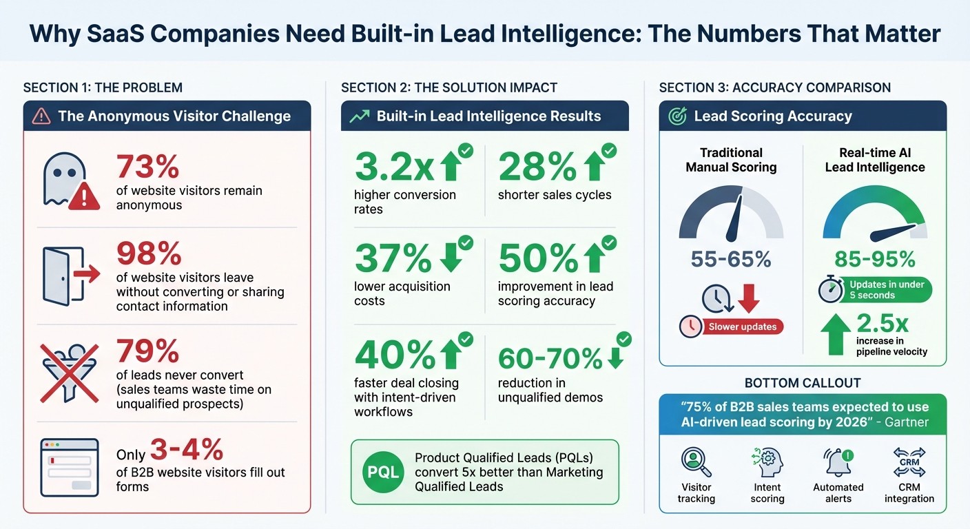 Lead Intelligence Impact: Key Statistics for SaaS Conversion Rates and ROI