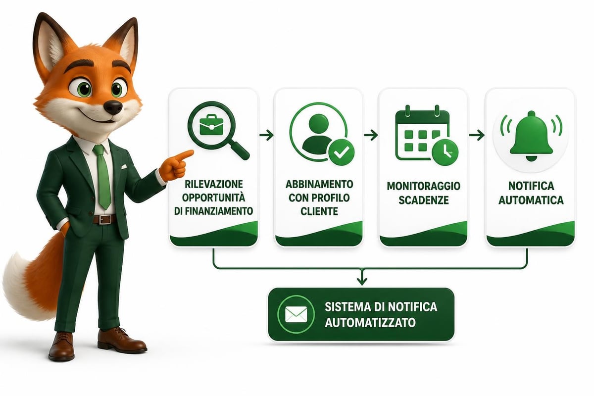 Alert finanziari per bandi pubblici