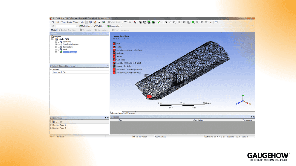CFD boundary conditions and turbulence models
