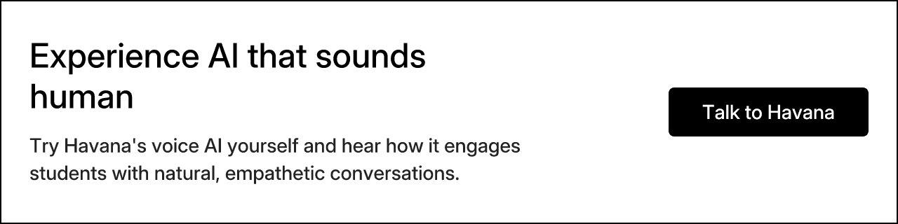 Experience AI that sounds human