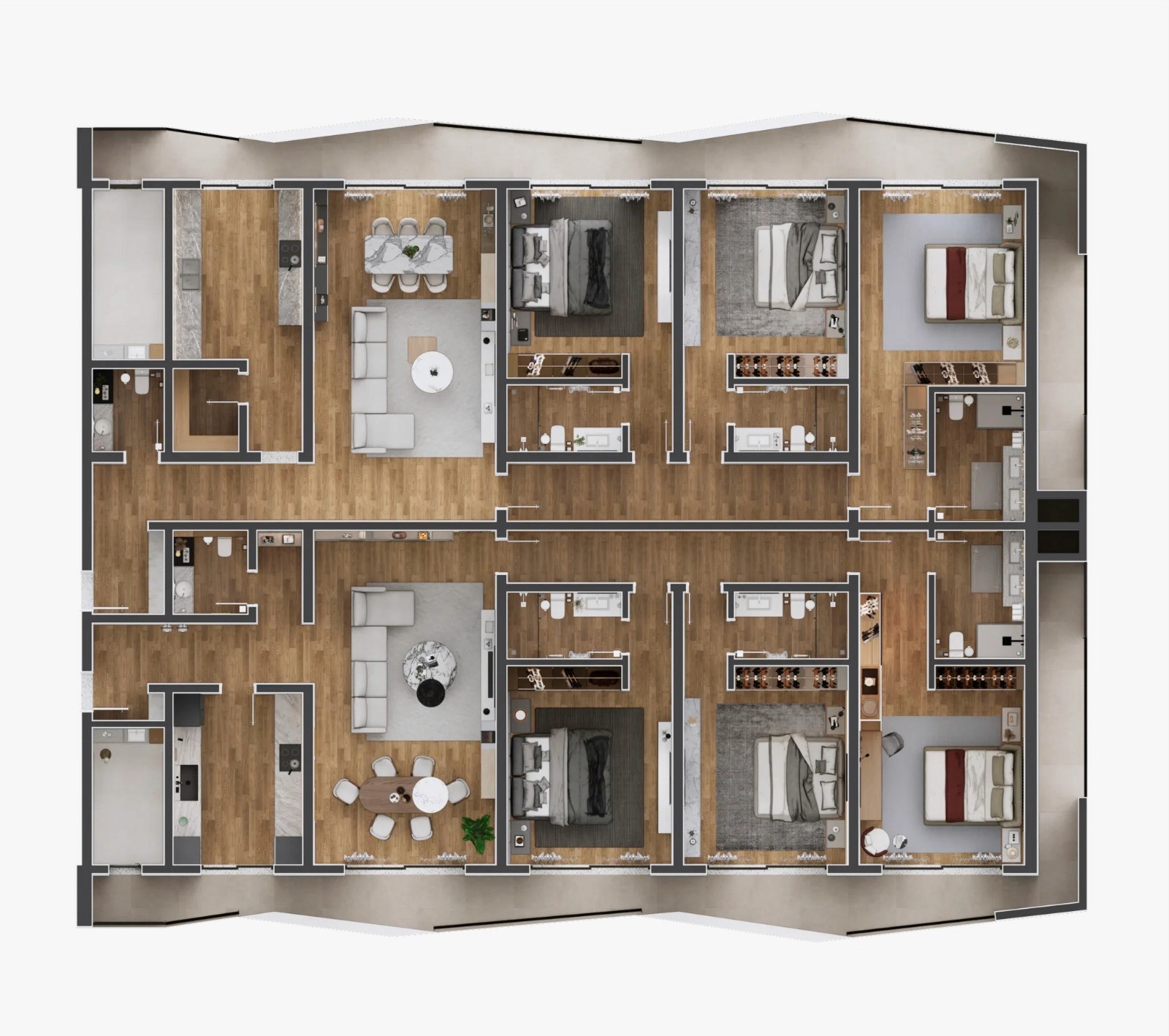 Visão Geral Penthouse Luanda, Angola Patriota Em Construção Sob Consulta