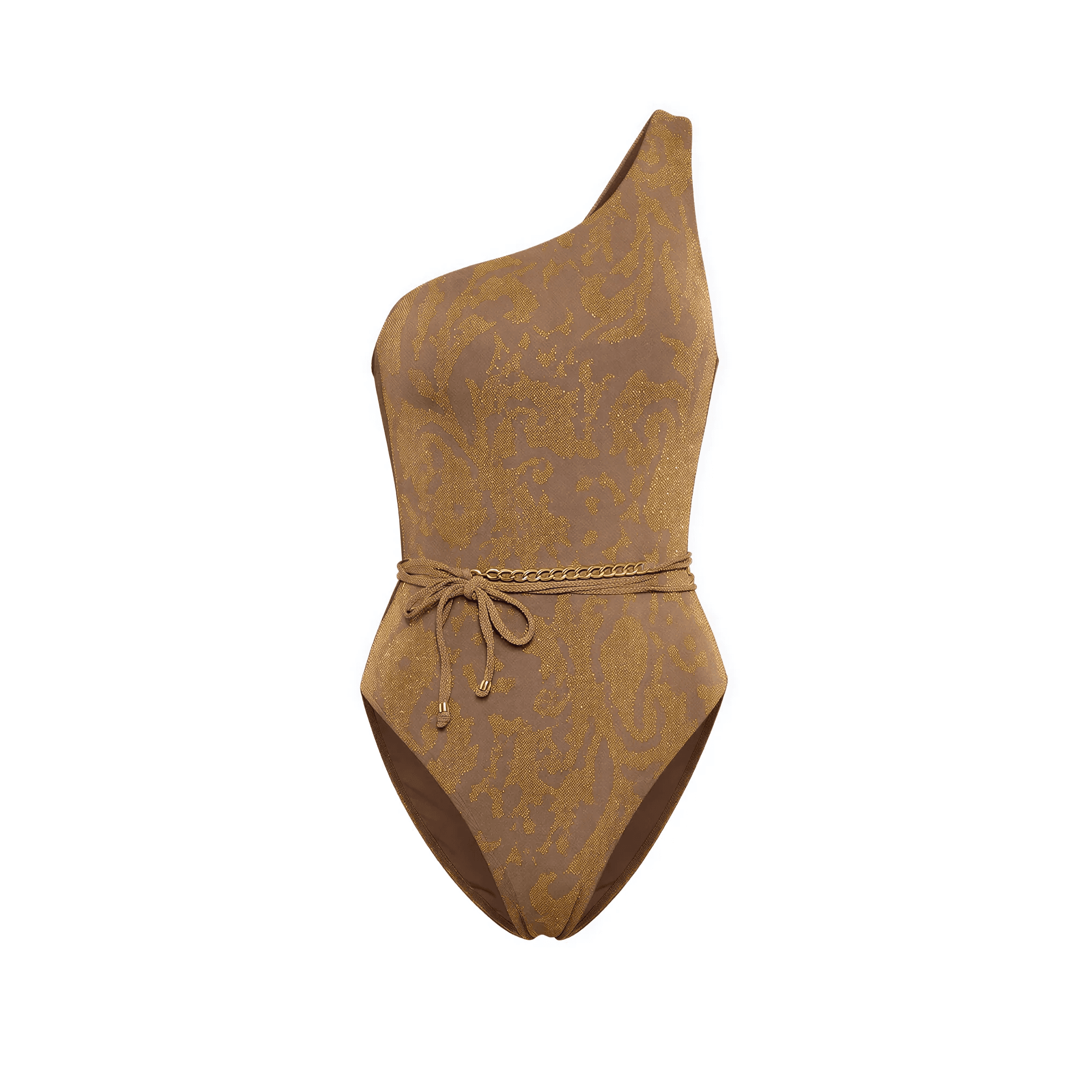 Front view of Silvy Bikini (available in Small, Medium, Large) Mocha