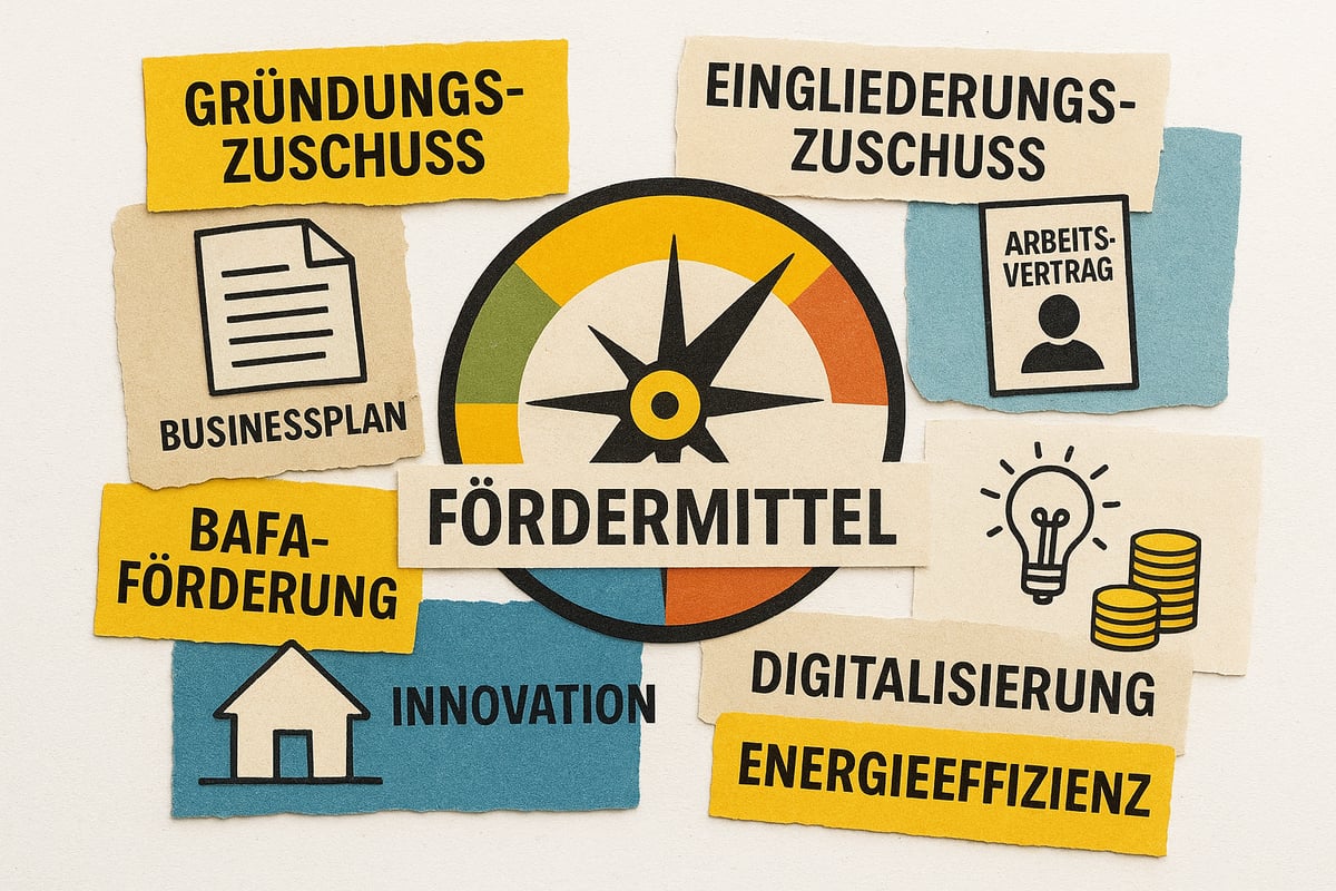 Wichtige Zuschussarten 2026 im Vergleich