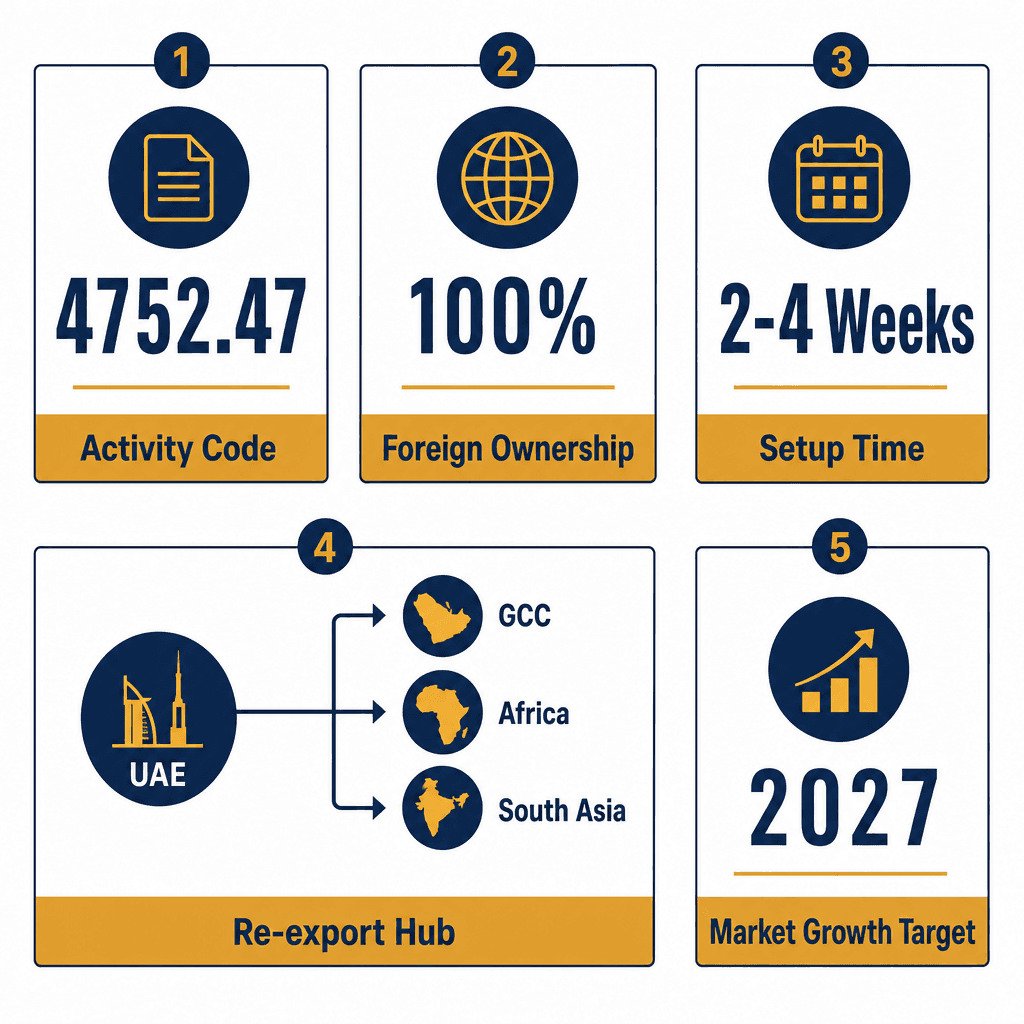 Infographic: Start a Building Metal Products Trading Business in Dubai