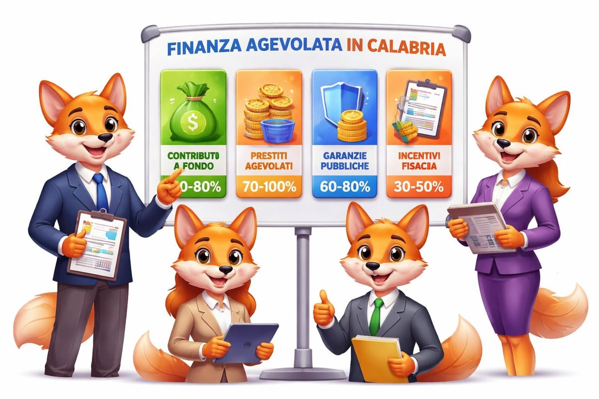 Tipi di finanziamenti agevolati