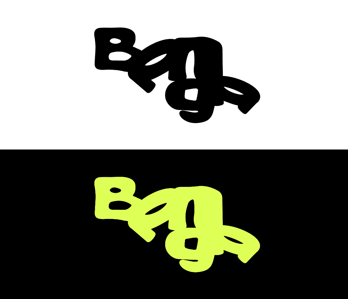 logo experimentation for bongo dj graphics melbourne 