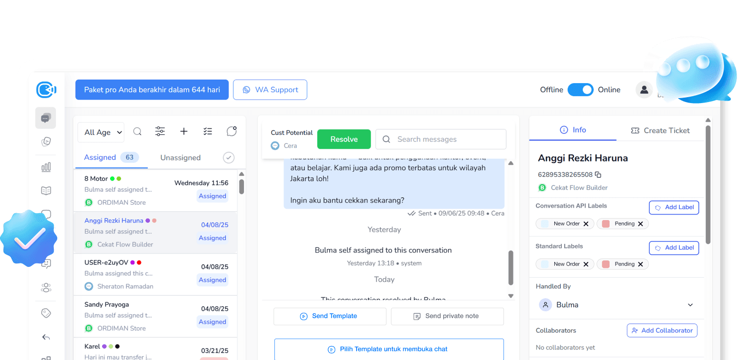 An image of Dreelio's dashboard