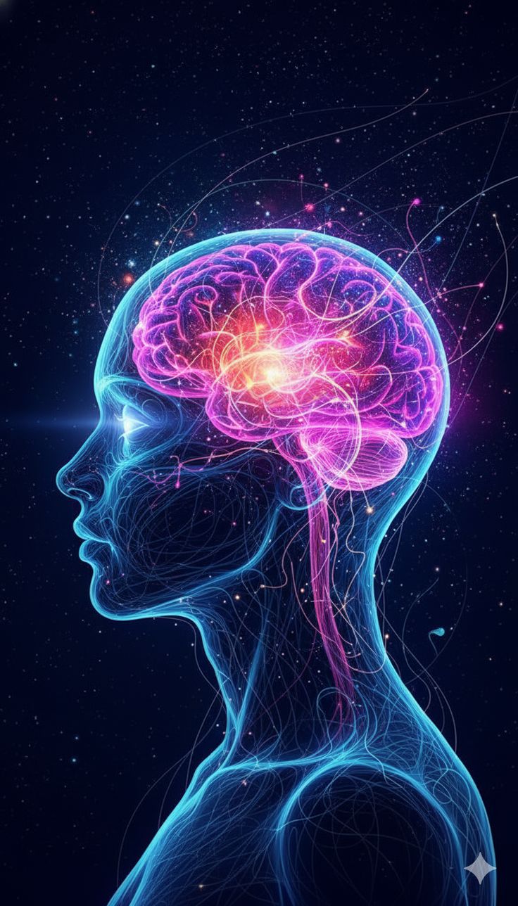 Neurologist reviewing a brain scan with a patient