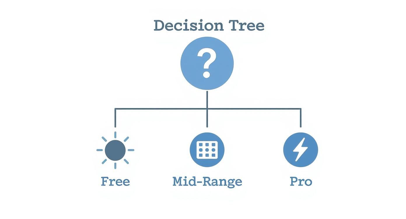 Infographic about best lighting for product photography