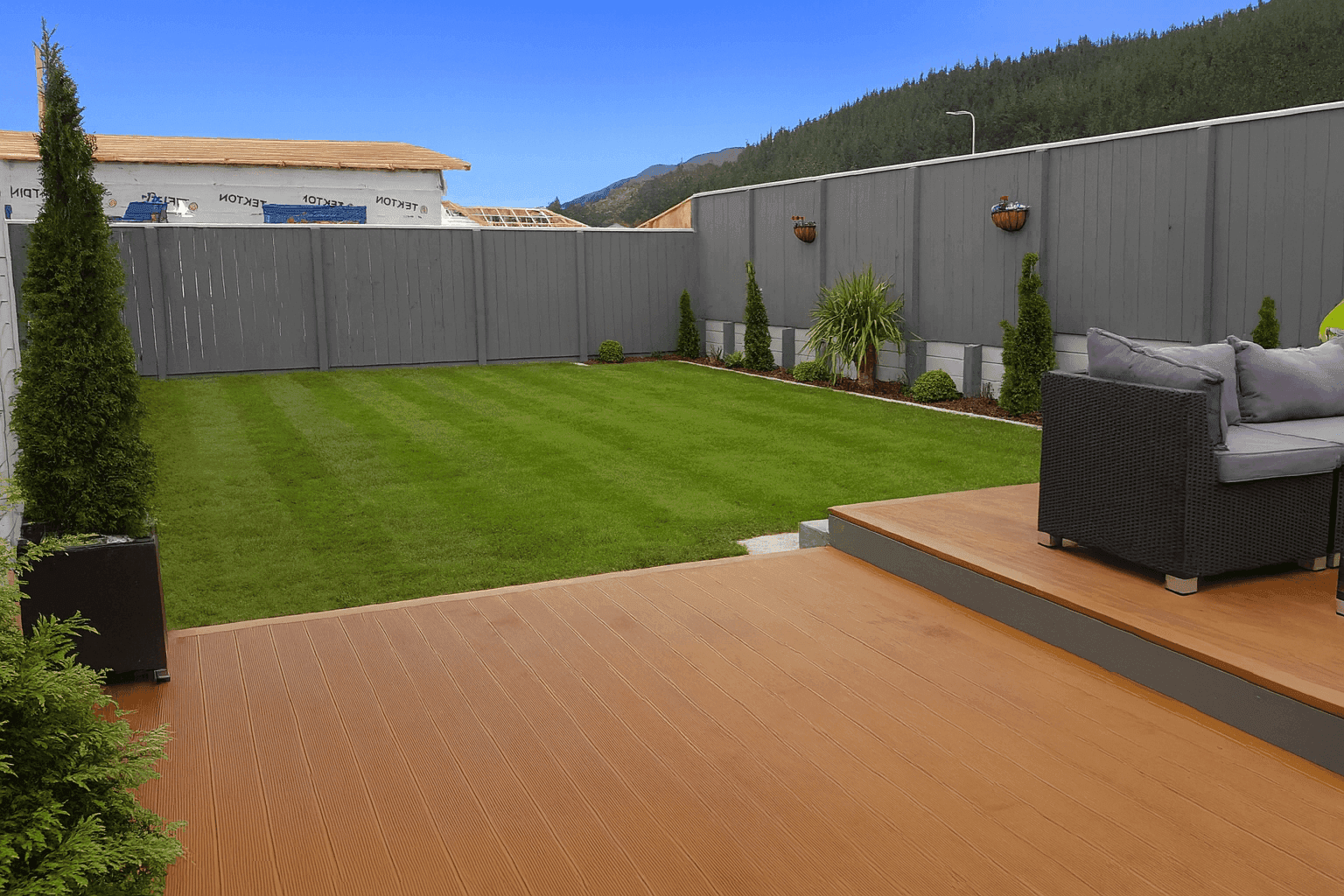 Beautiful garden in wellington maintained by attention to detail garden services 