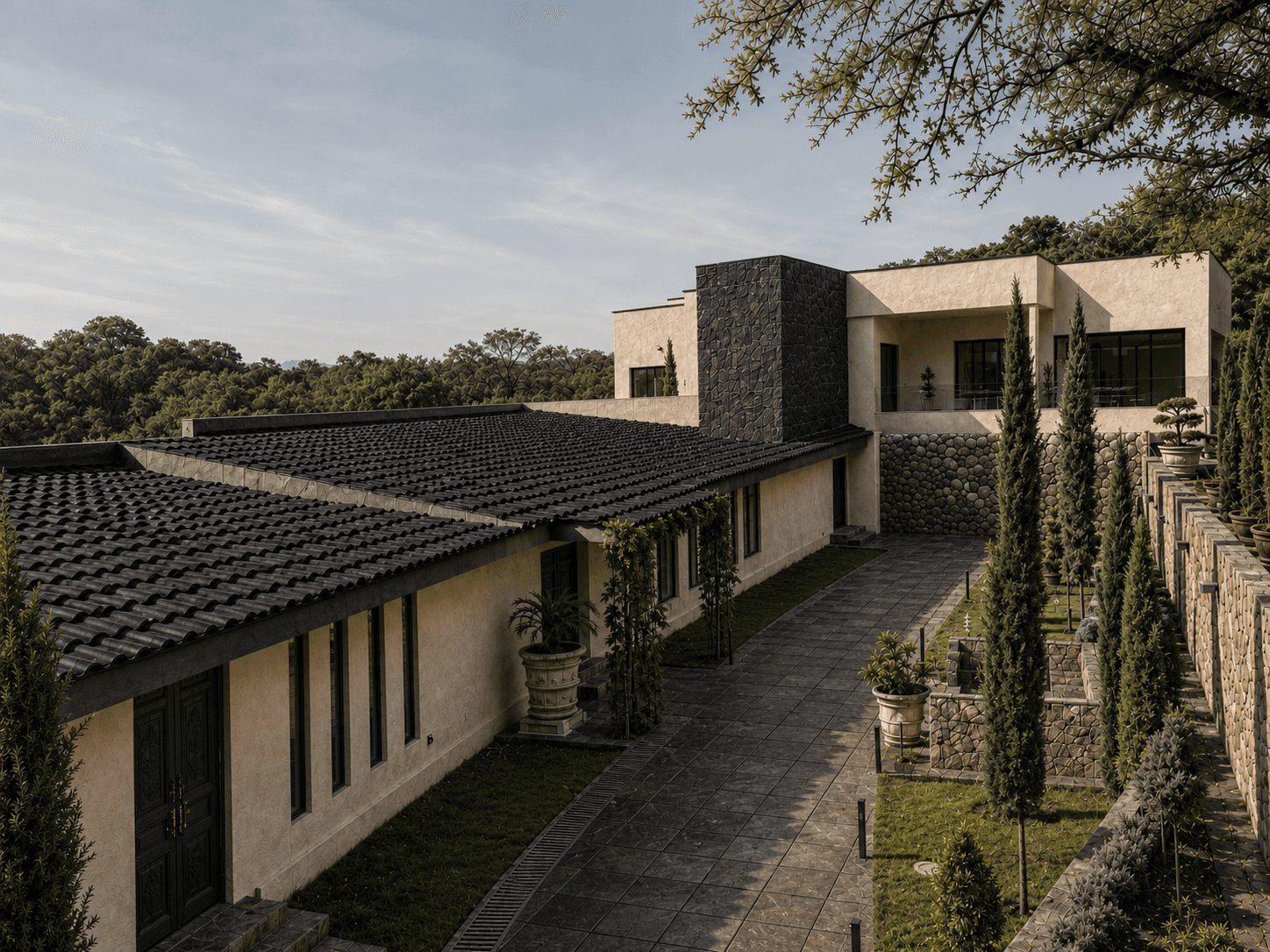 Moder Forest House