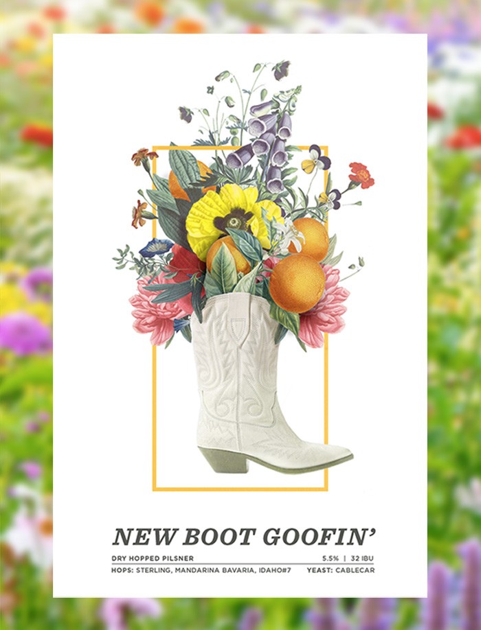 new-boot-goofin-beer-label-poster