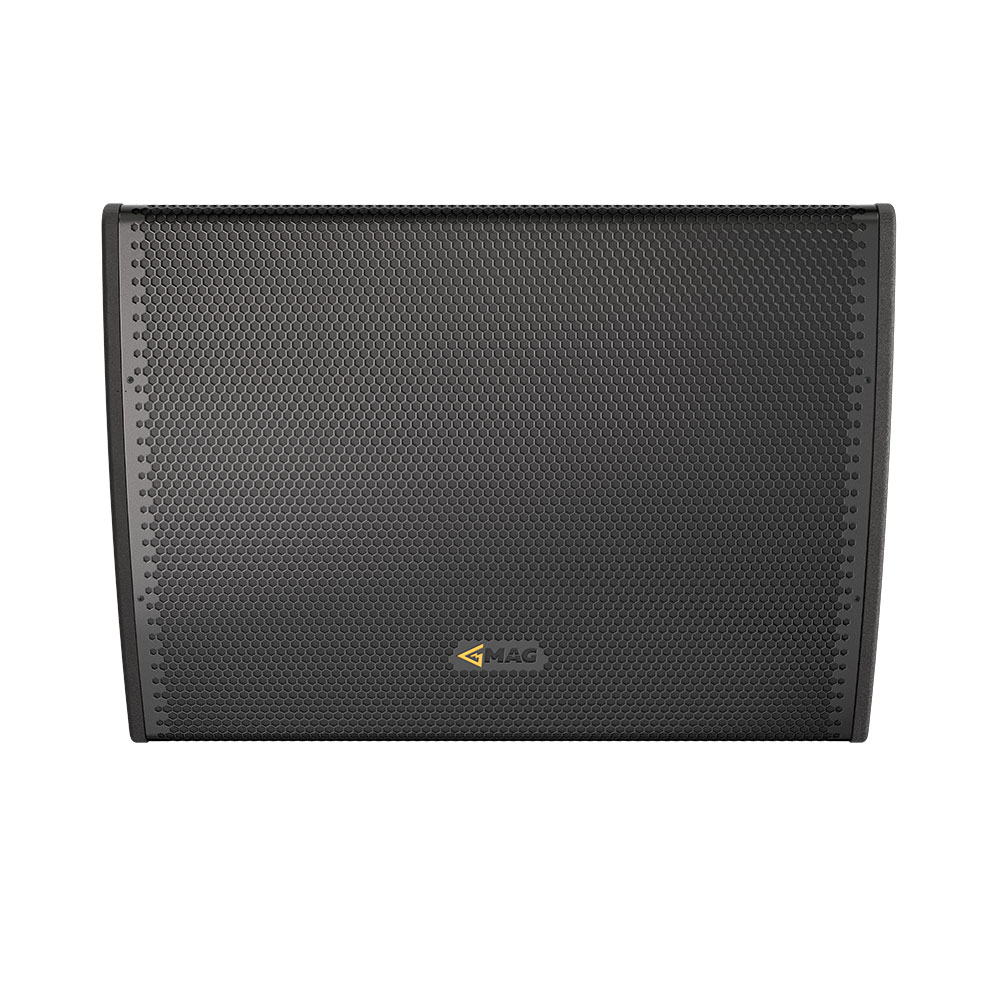 Black MAG speaker with honeycomb grille