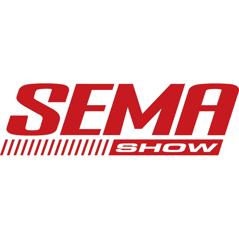 SEMA Show automotive aftermarket trade show logo