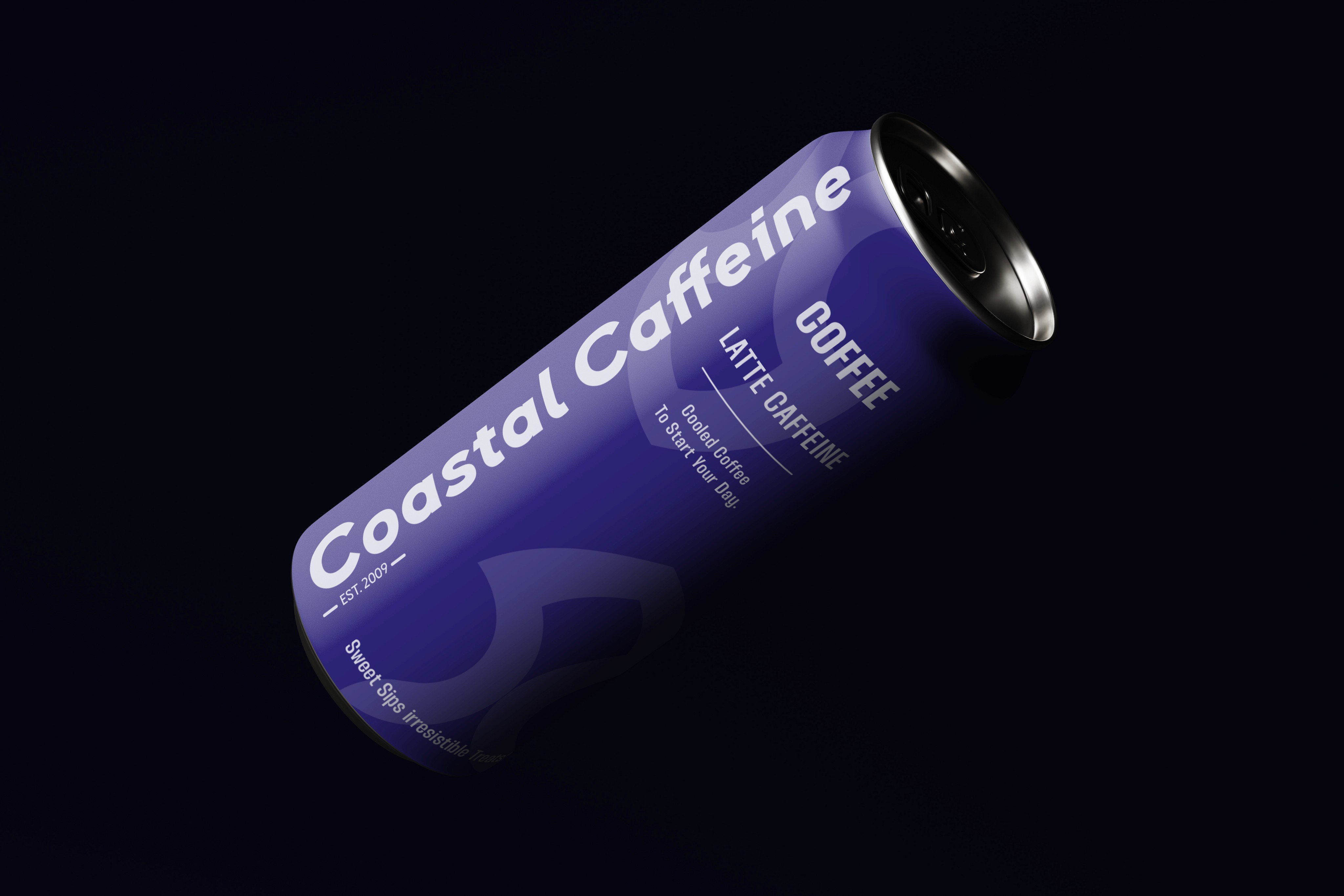 coastal caffeine coffee can