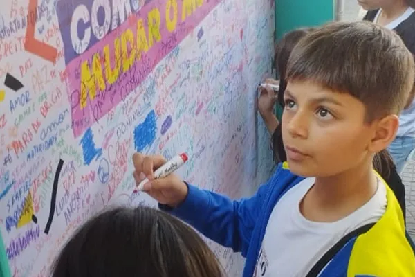 Estação 'Mude o Mundo LAB'.