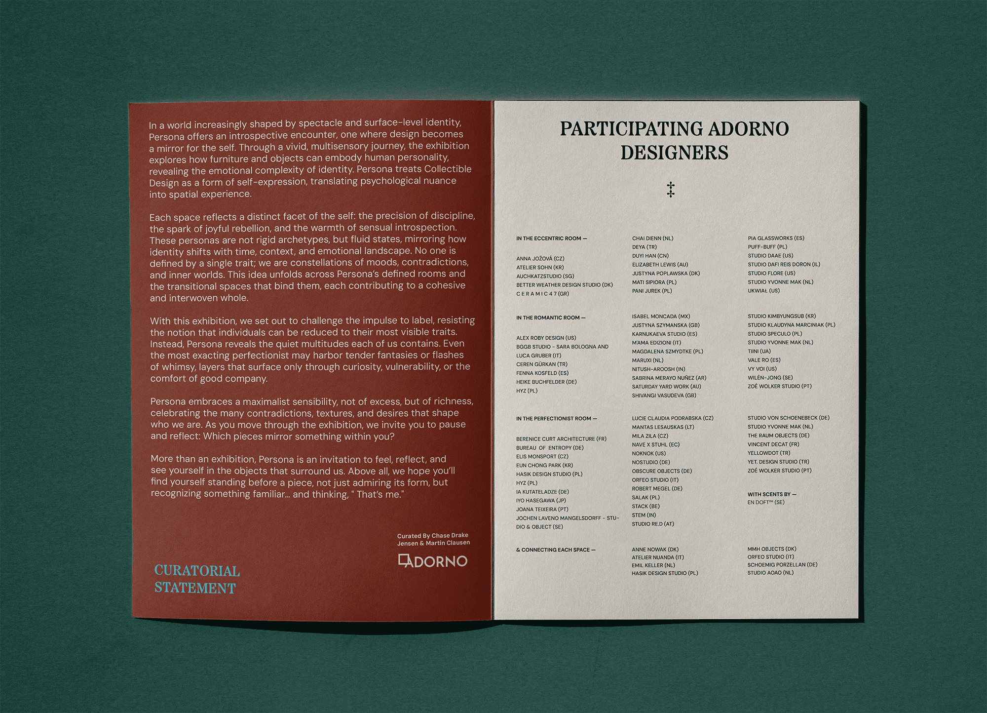 editorial magazine layout design for 3daysofdesign festival copenhagen for adorno design by selina donohoe