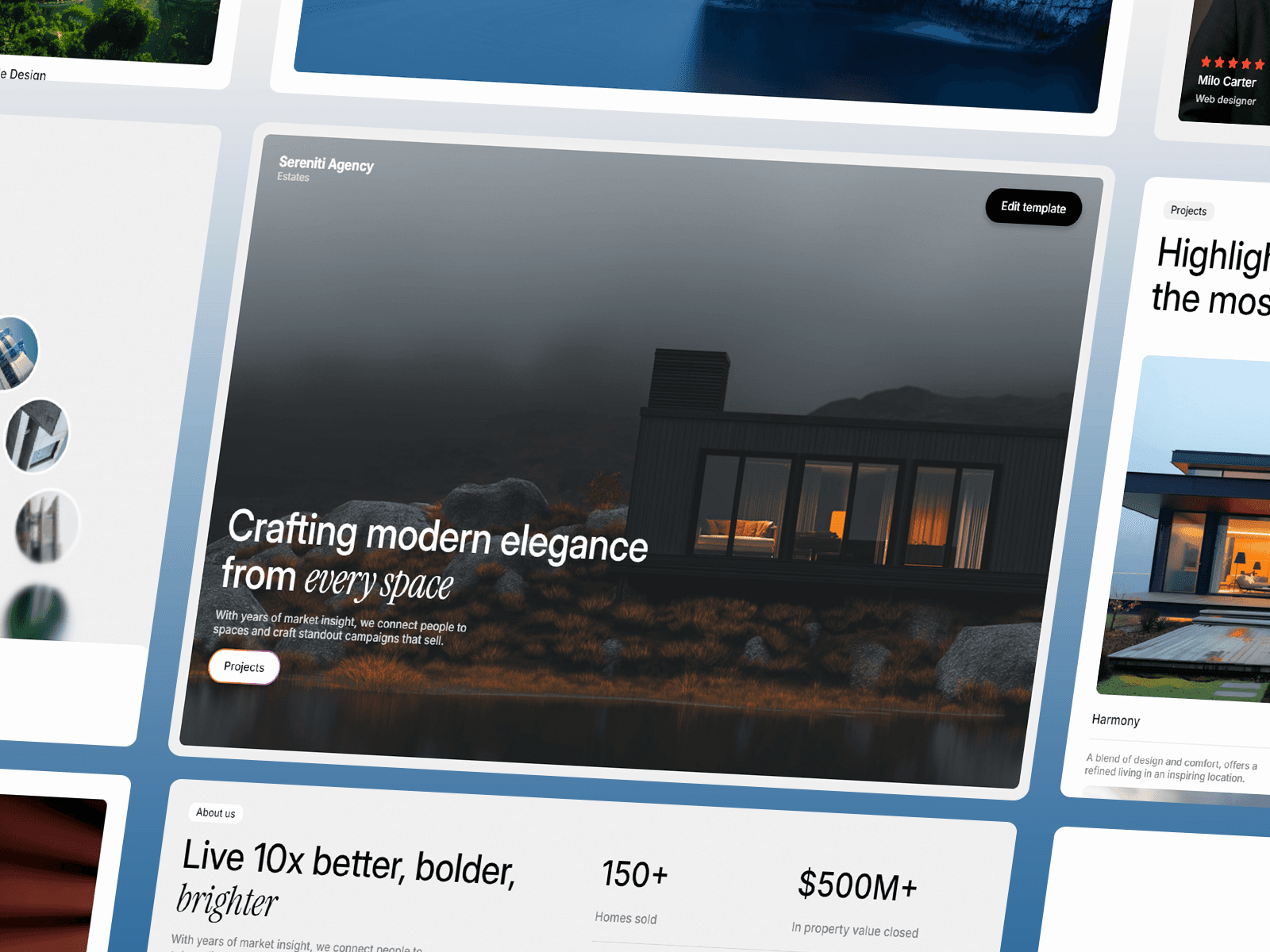 website template image