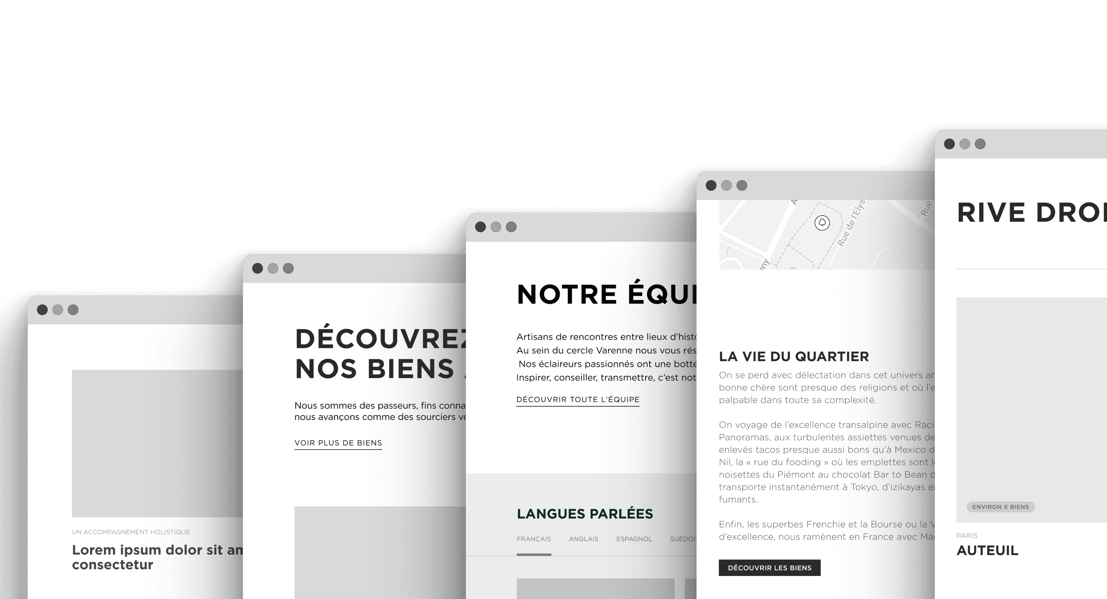 Varenne Project - Pattern Pages Website