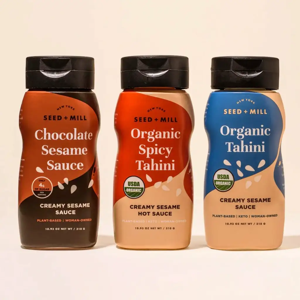 Seed + Mill Tahini 3 BottlesSeed + Mill Tahini 