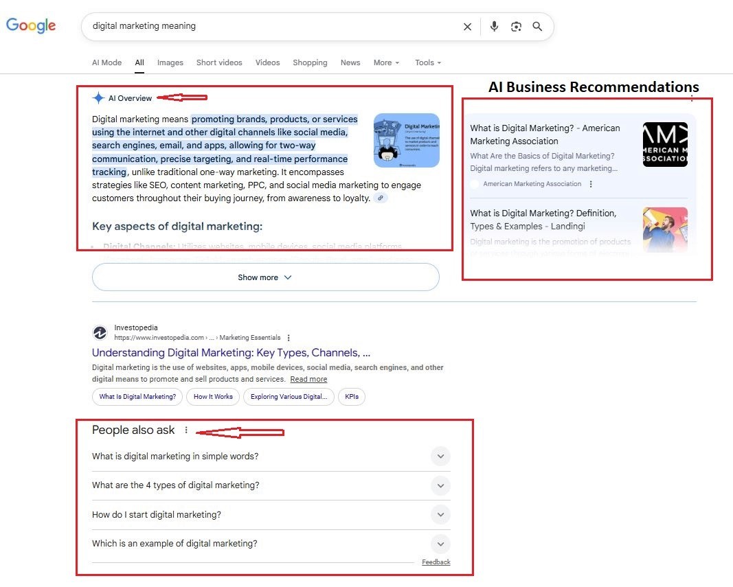 How AI tools recommend businesses today