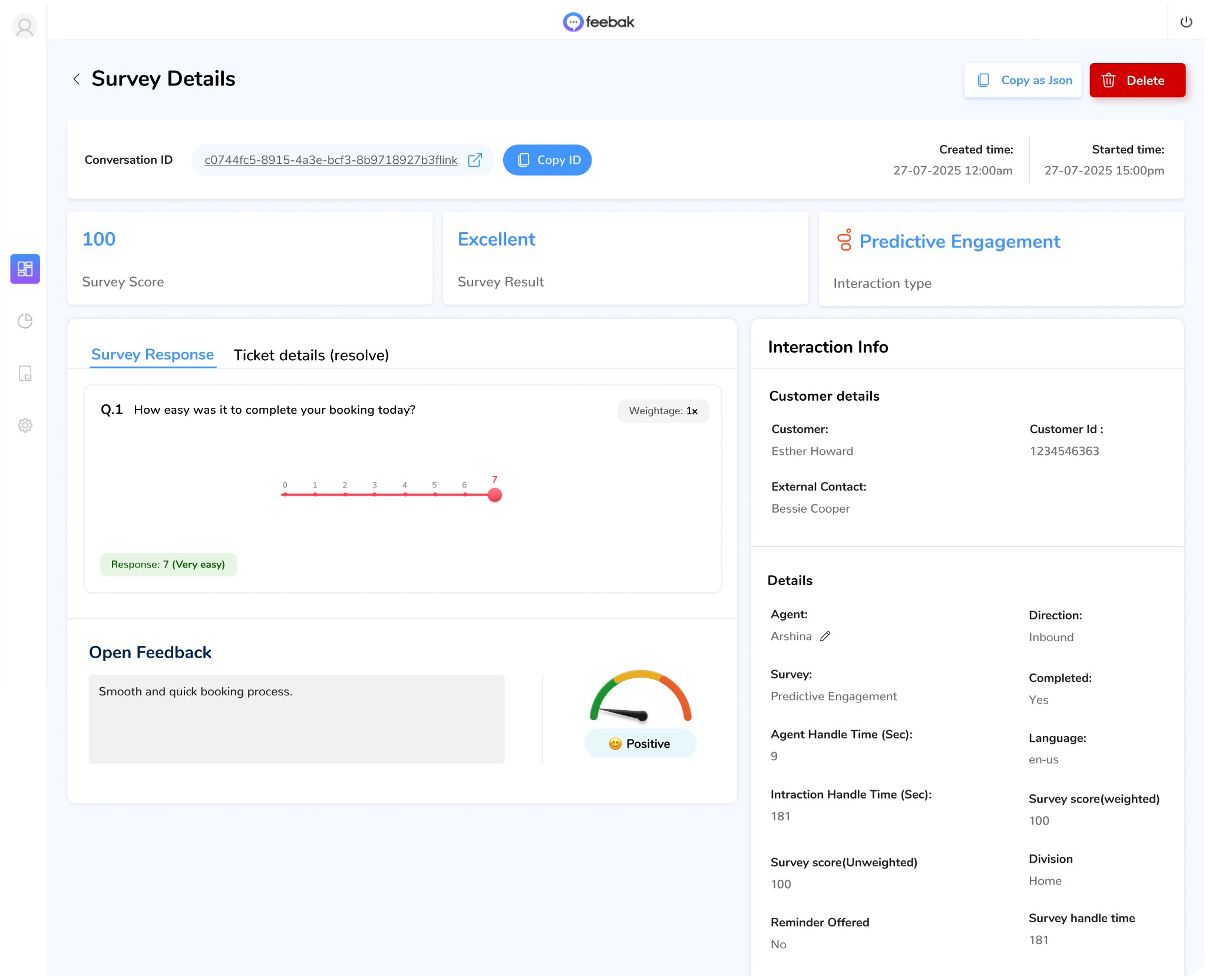 An image of Freelio's project ui