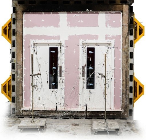 Testing Fire-rated door sets