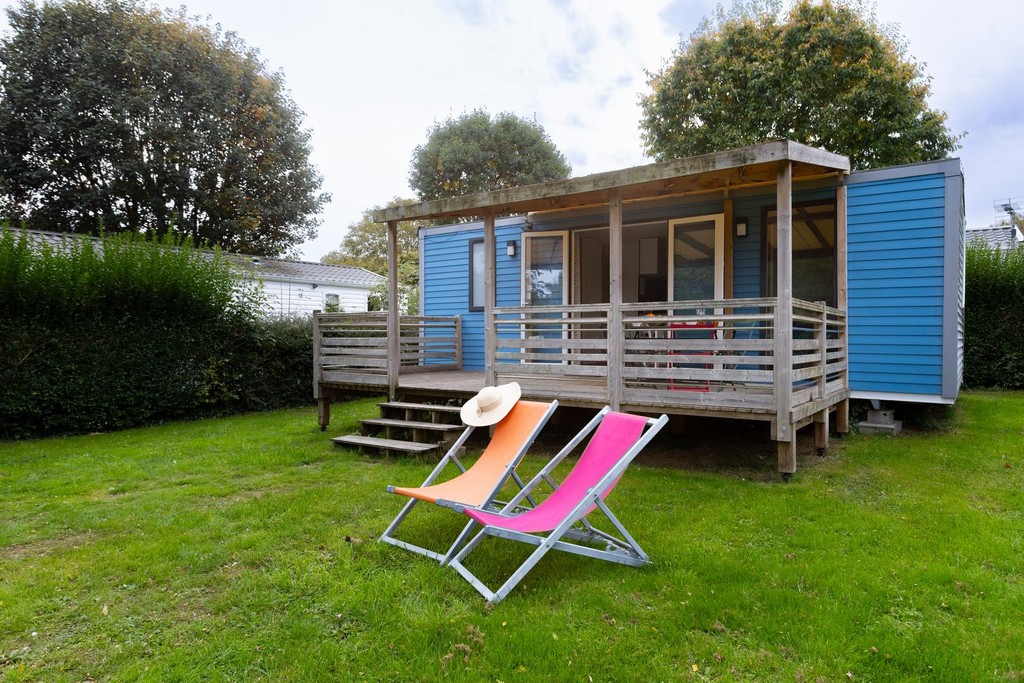 Interieur mobil-home confort 1 chambre 