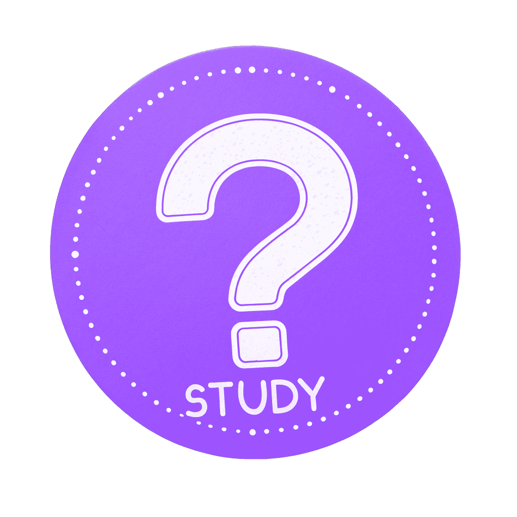 purle question mark icon