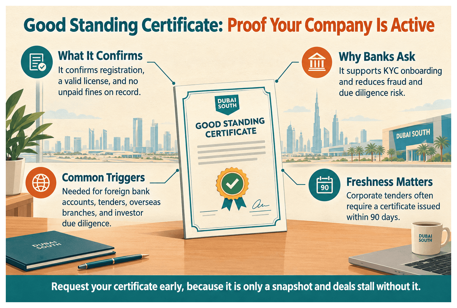 Infographic: What Is a Good Standing Certificate and When Do You Need One