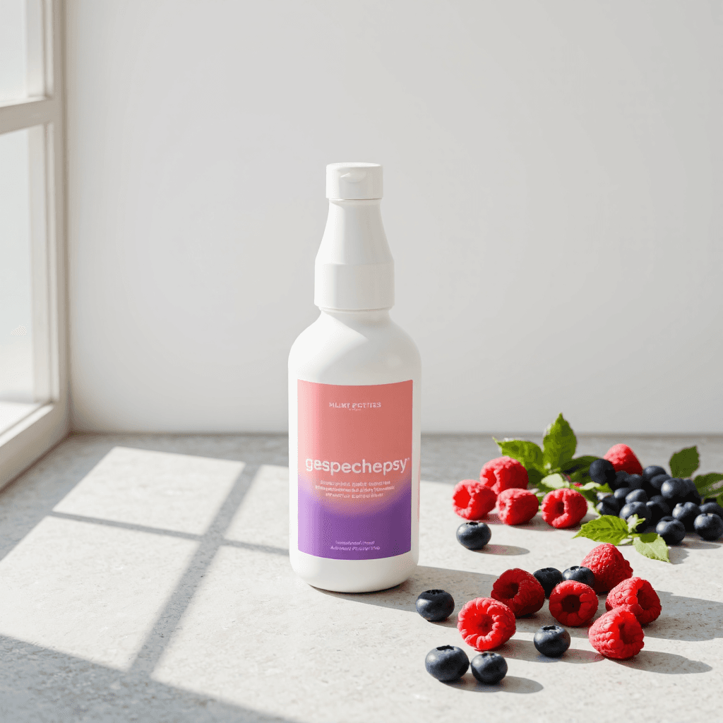 product photography of a bottle of dietary supplement