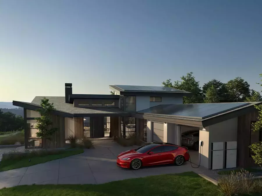 tesla powerwall charging electric vehicle