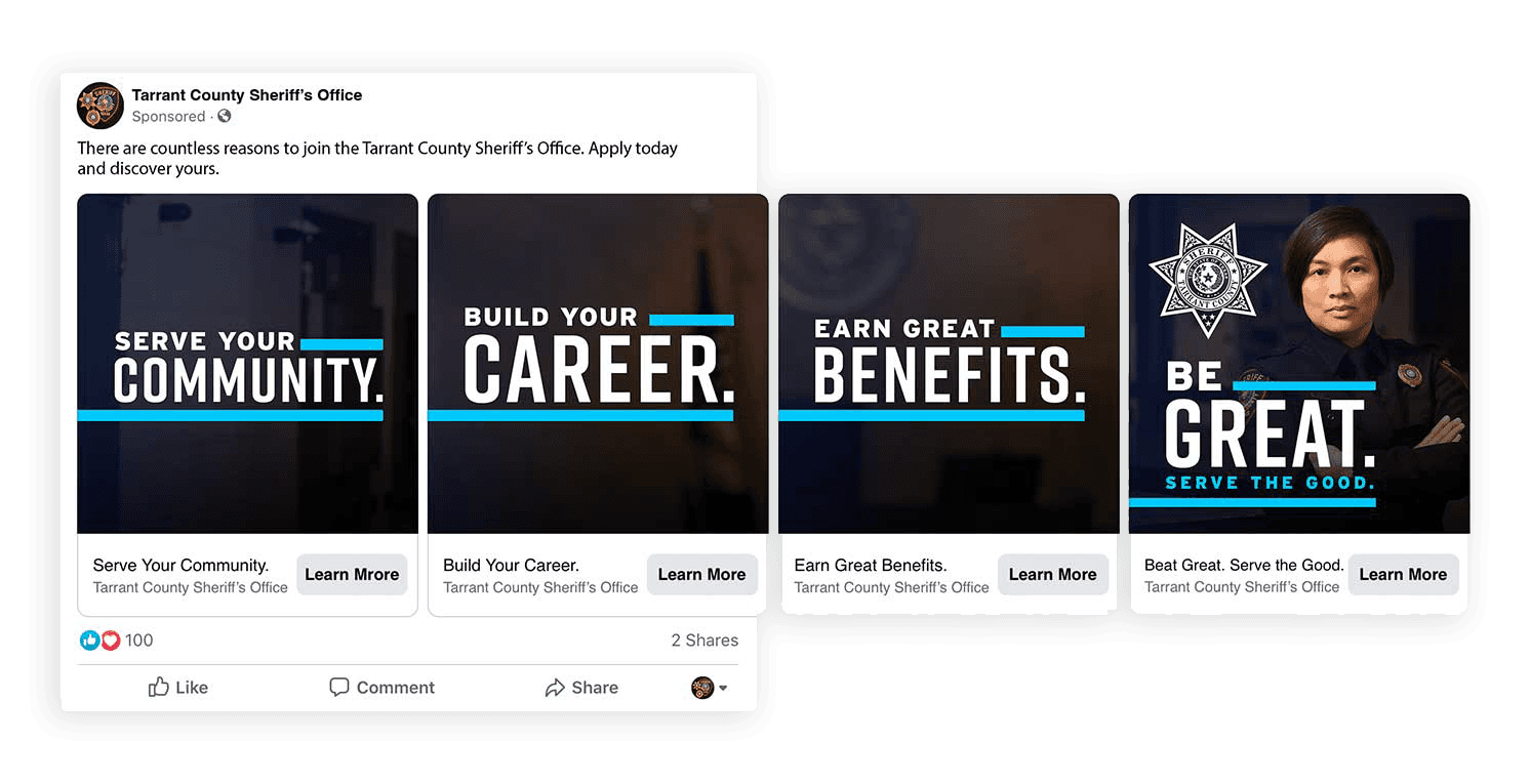 social branding posts carousel