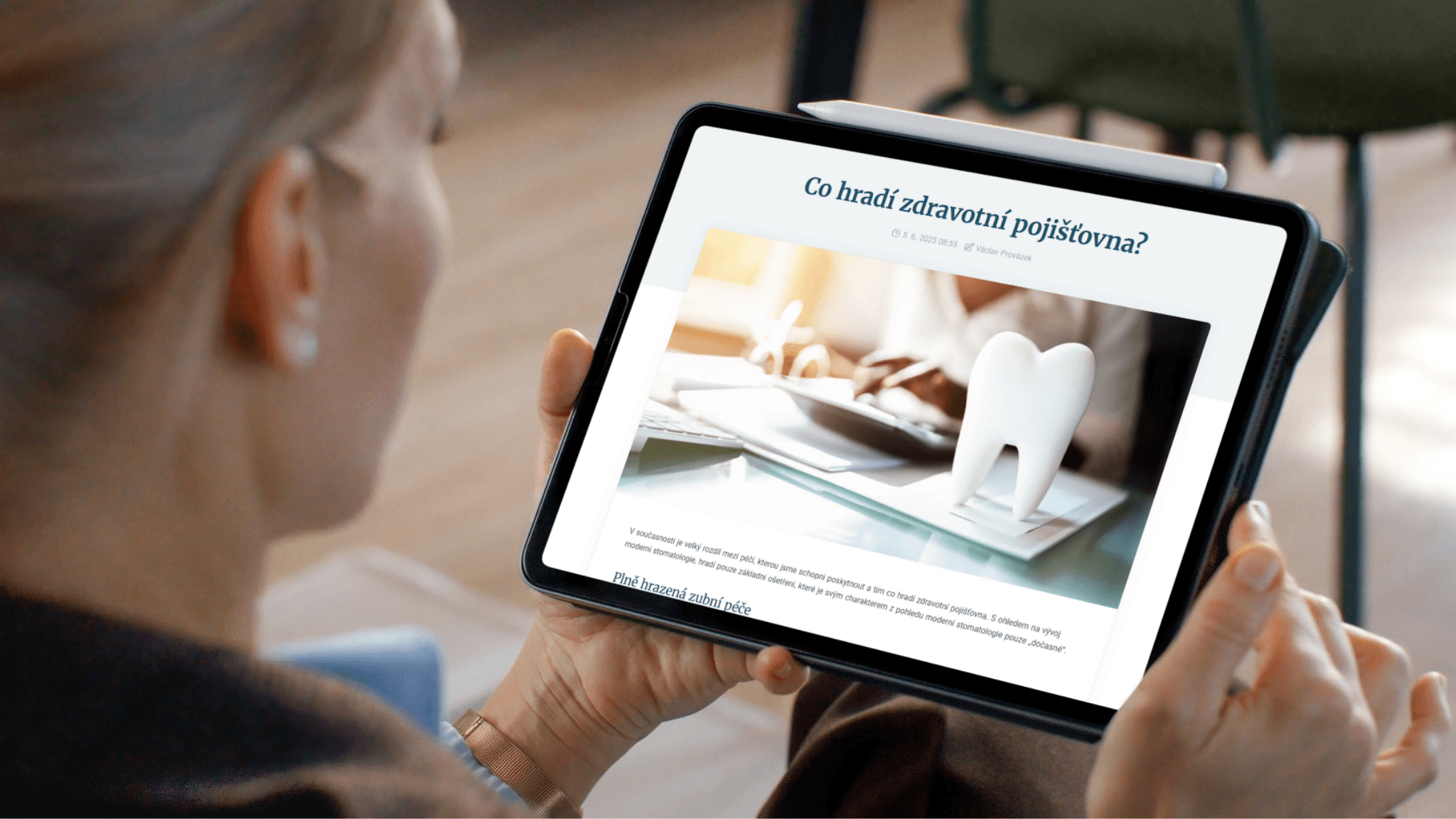 Blog na webu zubniprovazek.cz