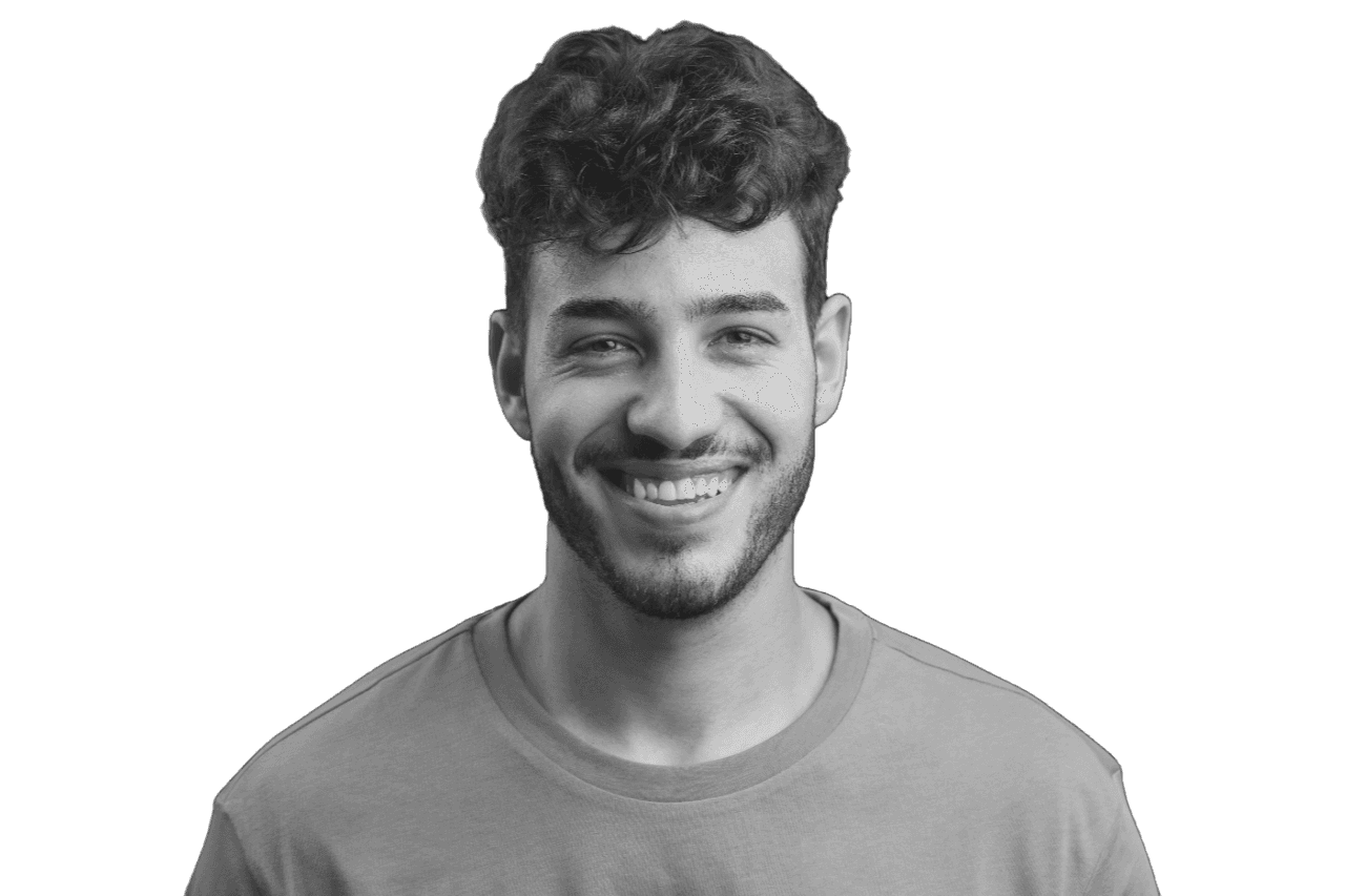 A portrait of a man facing the camera