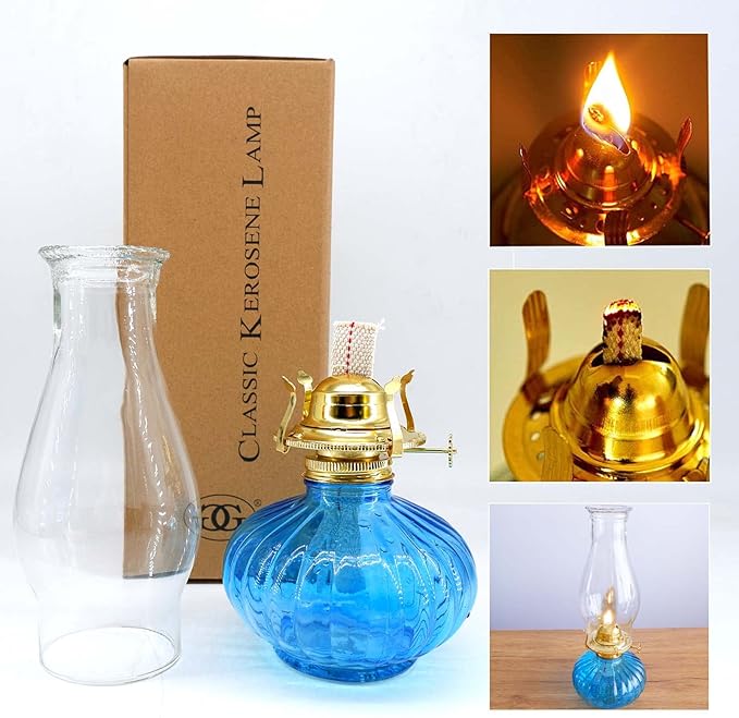 Stylish large oil lamp that enhances home decor with its premium build and aesthetic.