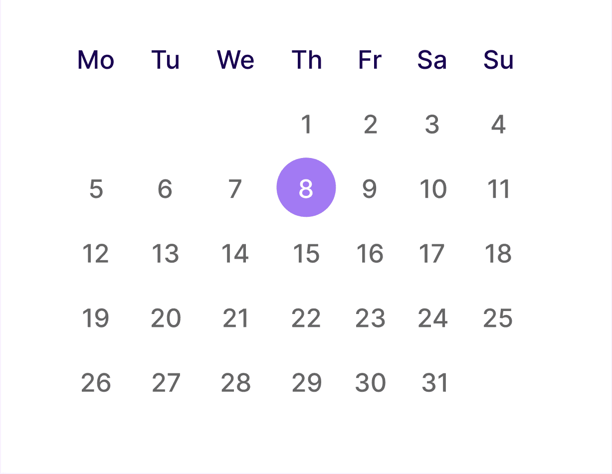 Calendar Image