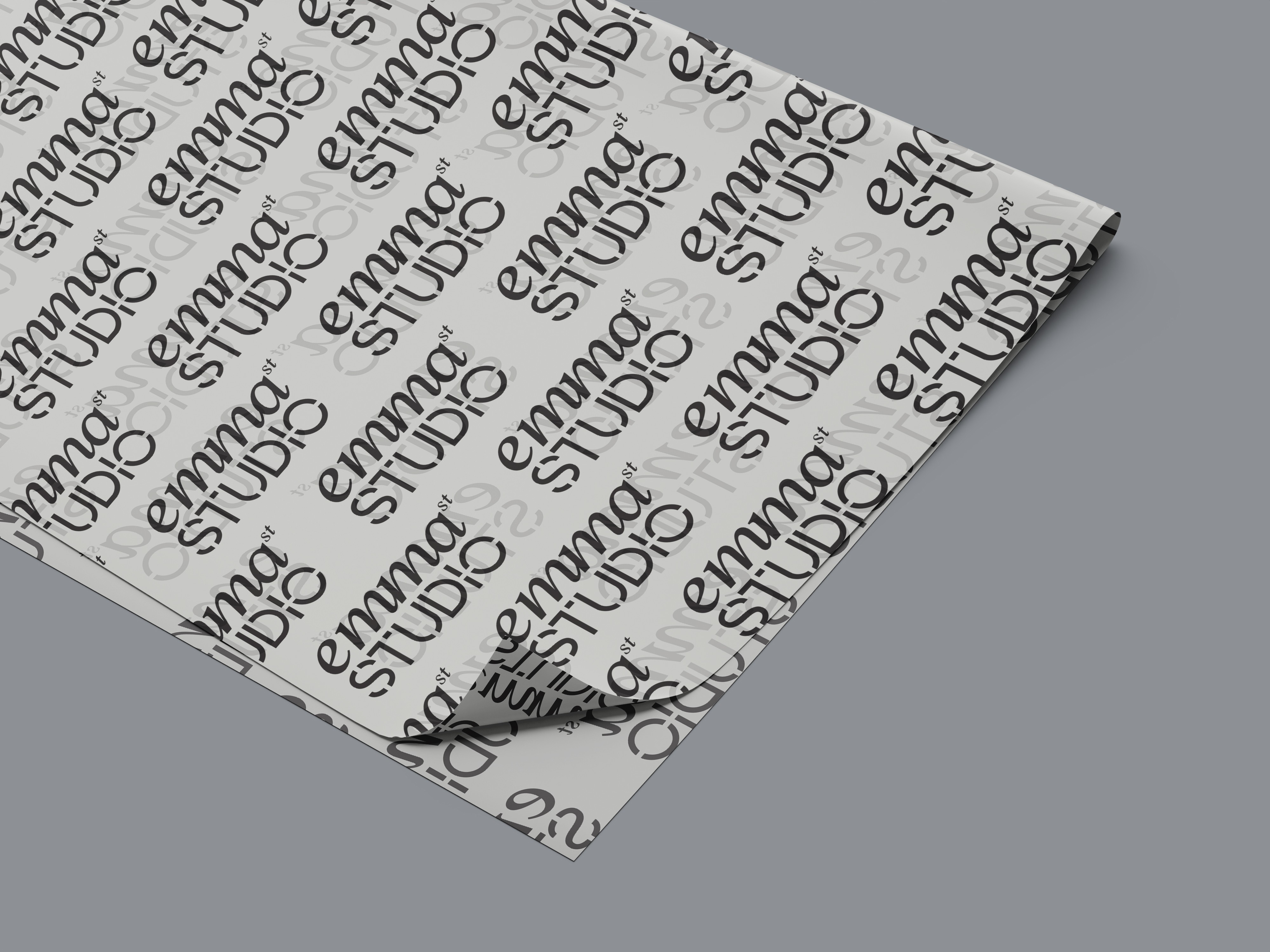 Branded Tissue Paper Emma St Studio