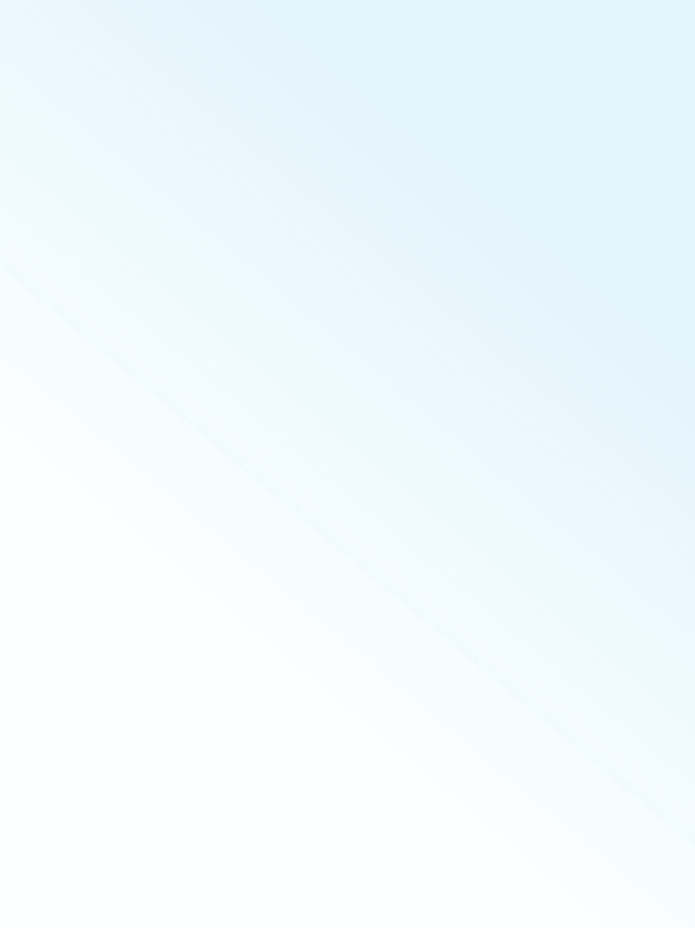 Abstract minimalist background with a soft white-to-light-blue gradient and clean vertical layout lines.