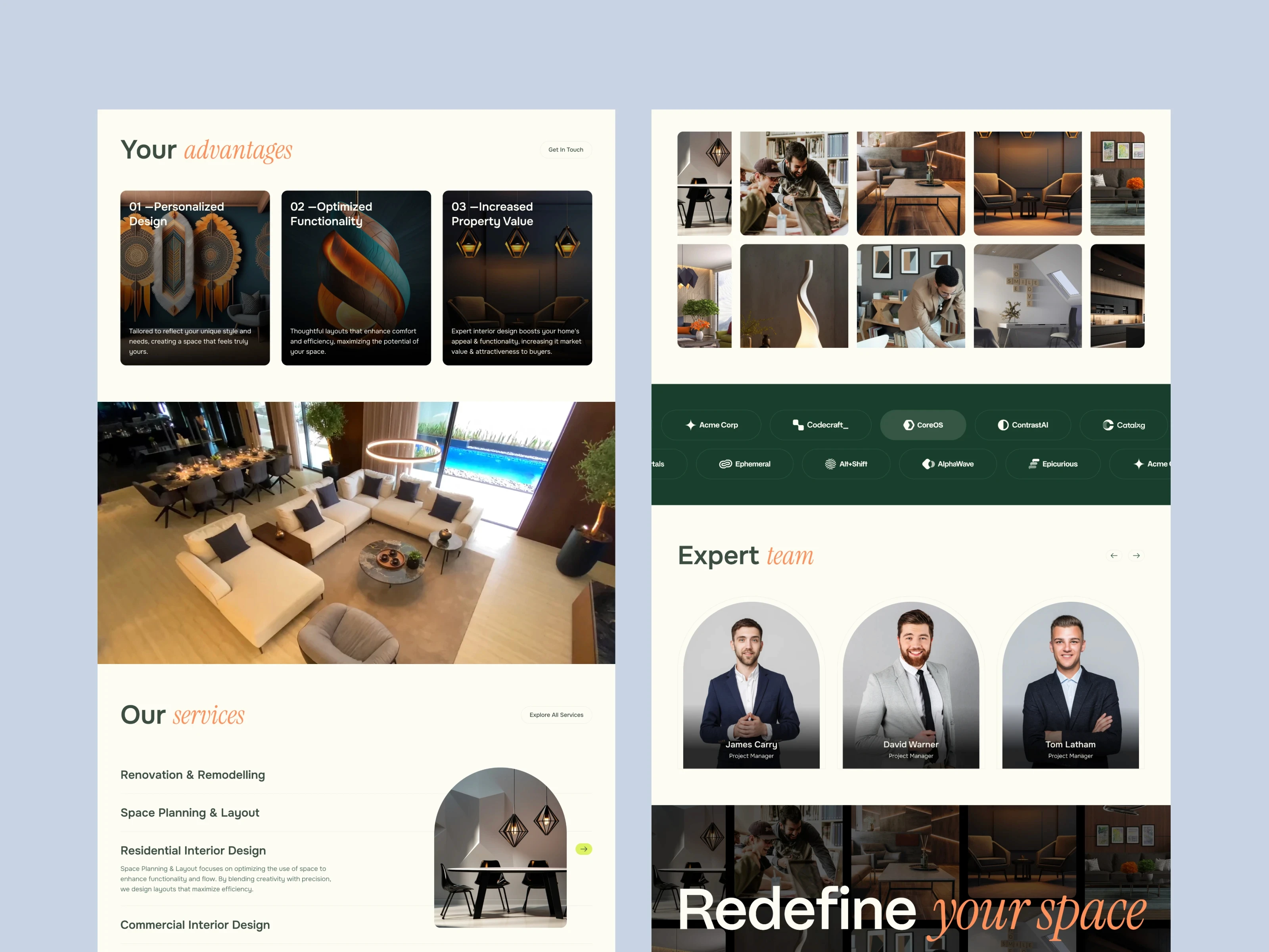 Interior Design Agency Template