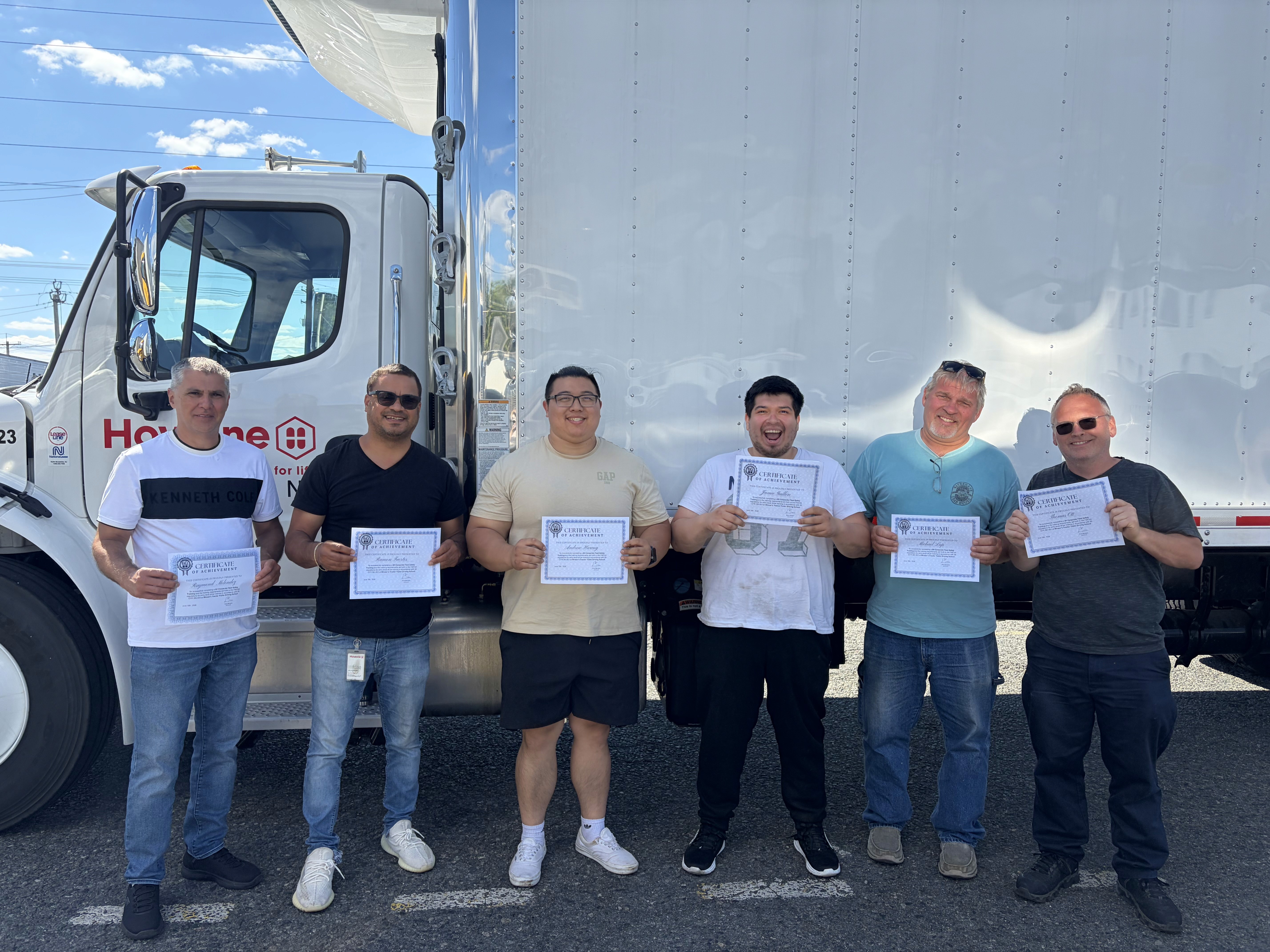 Fleet training and safety session